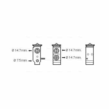 Expansion Valve, air conditioning