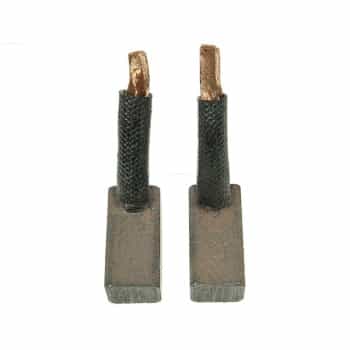 Carbon brush, starter motor