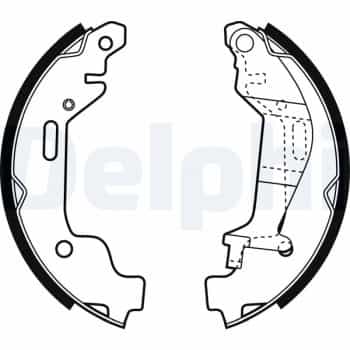 Brake shoe set