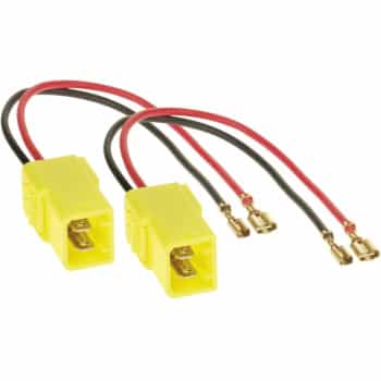 Speaker Adapter Cable (2 x) Various models Alfa Romeo - Citroën - Fiat - Lancia - Peugeot