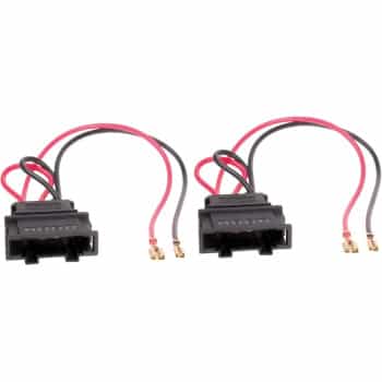 Speaker Adapter Cable (2x) Volkswagen Golf 4/ Golf 5/ Golf 6/ Polo