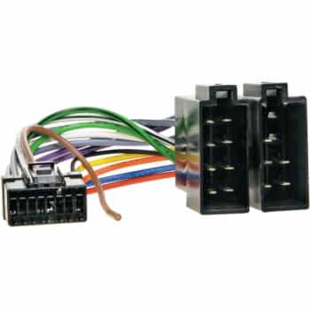 Radio Connection Cable -> ISO PIONEER 16 PINS