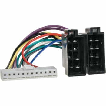 Radio Connection Cable -> ISO PIONEER 12 PINS