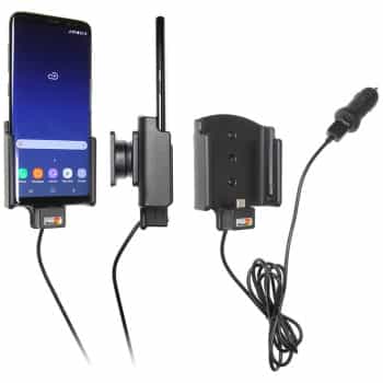 Samsung Galaxy S8 Active holder with 12V USB plug