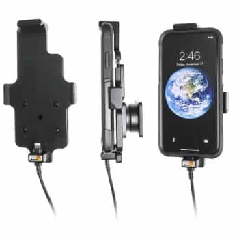 Apple iPhone X / Xs with or without case Active holder with 12V USB plug