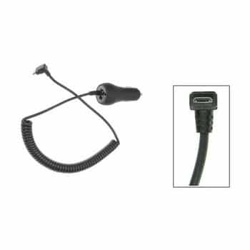Charger 12/24V Brodit USBA and micro-USB Angled/90° 1A Samsung