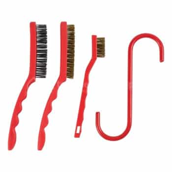 Wire brush, brake caliper cleaning