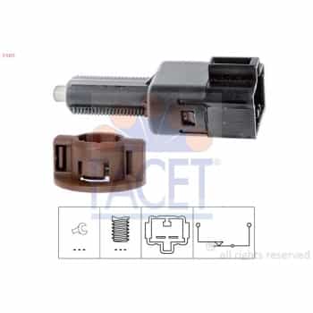Brake Light Switch Made in Italy - OE Equivalent 7.1211 Facet