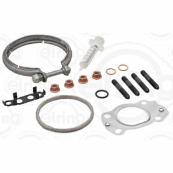Turbocharger, mounting kit