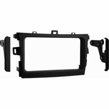 2-DIN radio panel Toyota Corolla/Verso(AR2)2009-2018 black (METRA)