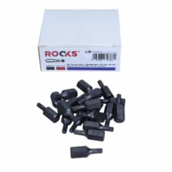 Rooks Bit 10 mm (3/8") Many-tooth M5 x 30 mm, 20 pieces