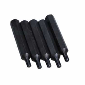 Rooks Bit 10 mm (3/8") Ribe M5 x 75 mm, 5 pieces