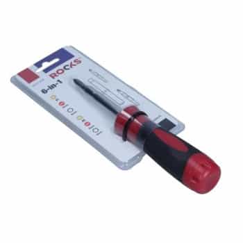 Rooks Interchangeable screwdriver 6 in 1
