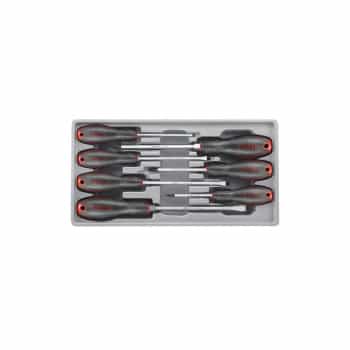 Screwdriver set Flat & Phillips 7 pieces