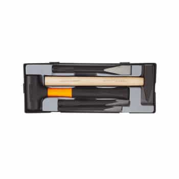 Hammer & chisel set 5 pieces