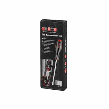 Screwdriver set Flat & Philips 9 pieces