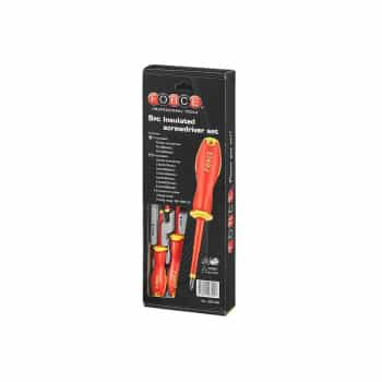 Screwdriver set Flat & Philips Insulated 9 pieces