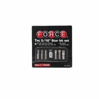 Force Bit set 5/16" Torx 7 pieces