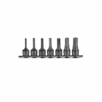 Force 3/8" Allen key impact socket set 7-piece