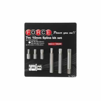 Force 10mm Bit set Multi-pronged 7 pieces