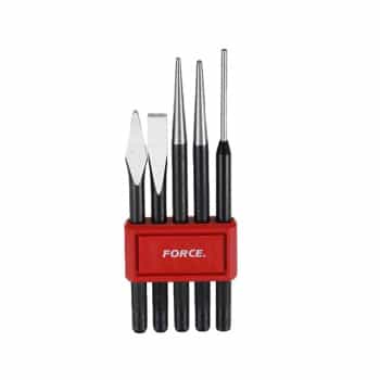Force Chisel, Punch & Pin Driver Set 5 Piece