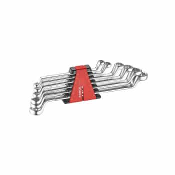 Force 75° Ring spanner set 6-piece