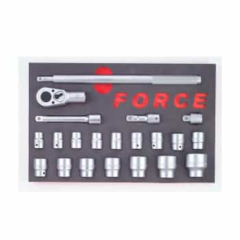 Force Socket Set with Ratchet 3/4" (EVA)