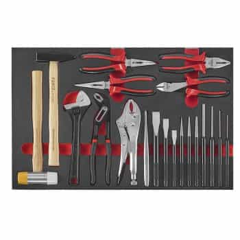 Force Pliers and Chisel Set 20-piece (EVA)