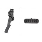 Accelerator pedal positioning sensor