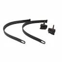 Bike carrier wheel straps