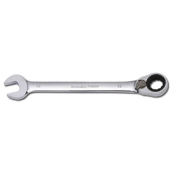 Ratchet ring spanner, switchable 12-side 13mm