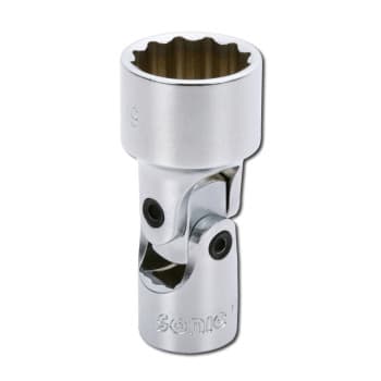 Cardan socket 3/8", 12-sided 17mm