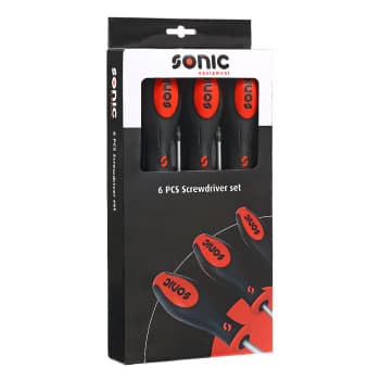 Screwdriver set TX in colored box 6 pcs.