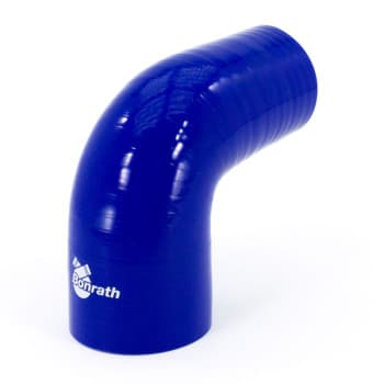 Bonrath Silicone hose Reducer 90 degrees Elbow - Length: 50mm - Ø35> 22mm