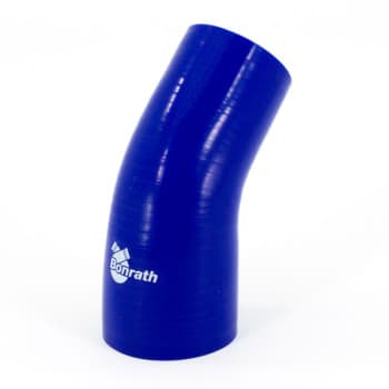 Bonrath Silicone hose Reducer 45 degree bend - Length: 50mm - Ø35> 25mm