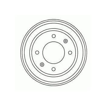 Brake Drum 5253-S ABS