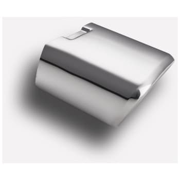 Ulter Sport Exhaust Tip (right) - Rectangle 105x80mm - Length 200mm - Mounting 50-60mm - Stainless Steel