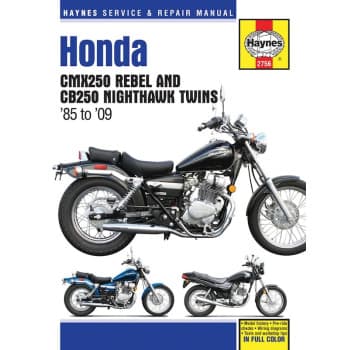 HondaCMX250 Rebel & CB250Nighthawk Twins (85 - 14)