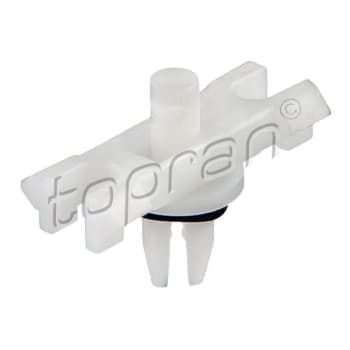 Clip, trim/protective strip