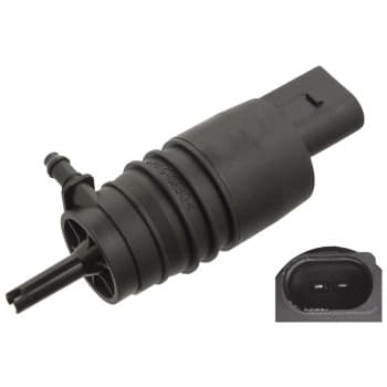 Water Pump, window cleaning 23113 FEBI