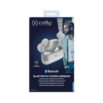 Celly Slim1 Blueto Earphones White