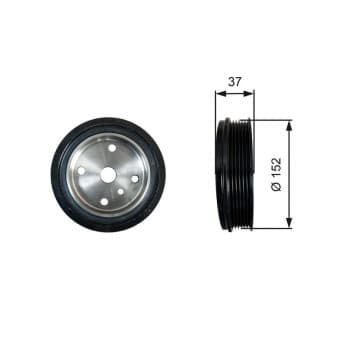 Belt Pulley, crankshaft DriveAlign®
