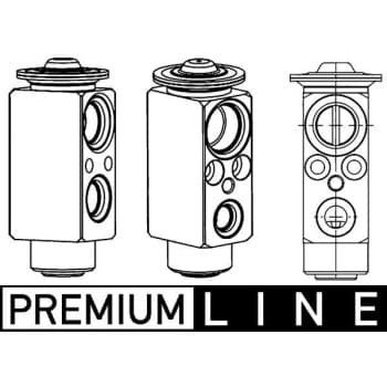 Expansion Valve, air conditioning BEHR *** PREMIUM LINE ***