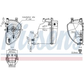 Expansion tank, coolant