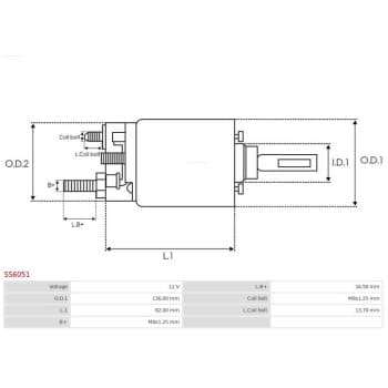 Magnetic switch, starter motor