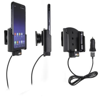 Samsung Galaxy S8 Active holder with 12V USB plug