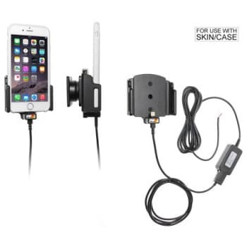 Apple iPhone 6 / 6S / 7 / 8 / X / Xs Active Adjustable Holder with Fixed Power Supply