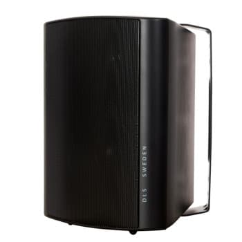 DLS 165mm 2-way weatherproof speaker MB6i Black