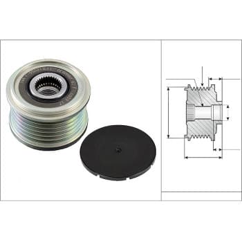 Alternator Freewheel Clutch 535010210 Ina