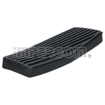 Pedal rubber, accelerator pedal